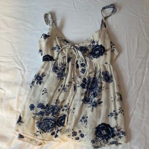 Floral tank top
